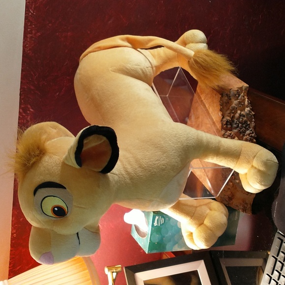 2002 Simba XL Lion King Plush - Approx. 20" x 19" x 11" - Vintage - Picture 3 of 8